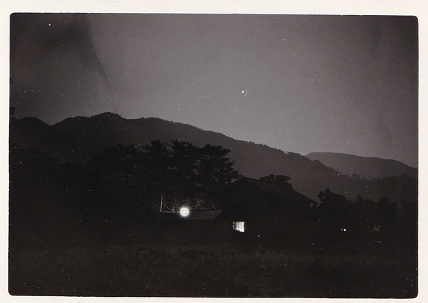 半世紀程前の夜空写真