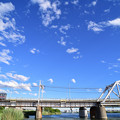 Photos: 荒川橋梁を渡る京成電車