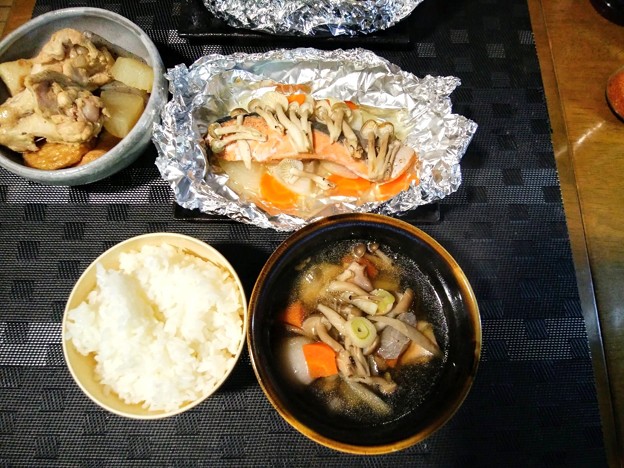Photos: 秋っぽい定食