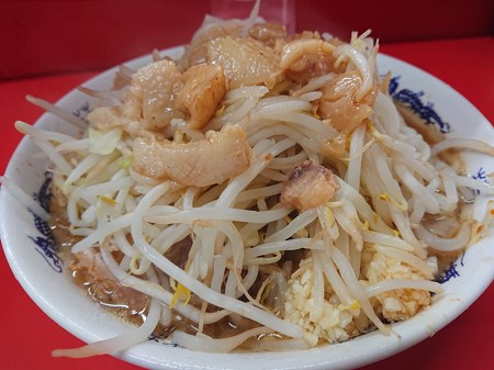 松戸 稔台ヘロヘロ日誌麺半分でもいいのかも ラーメン二郎 松戸駅前店