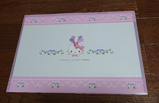 Takarazuka Hello Kitty 16弾 ラインダンス  クリアファイル