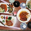 Photos: 硫黄山荘の食事