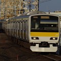 平井駅に入線するE231系500番代ミツA502編成