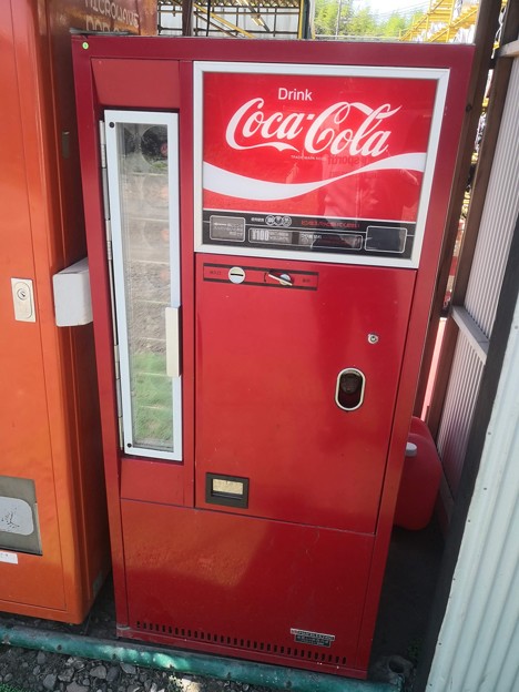 コカ コーラの瓶じゅーずの自動販売機 写真共有サイト フォト蔵