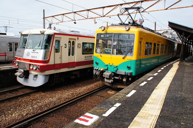 富山地鉄 16014Fと14769F