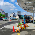バスの降車場になってた、JR春日井駅北口駅舎前 - 1