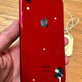 Photos: iPhone XR No - 2：(PRODUCT)REDモデル（背面）