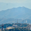 尾張戸神社の展望台から見た景色 - 21：スカイステージ33越しに見えた岐阜城・金華山