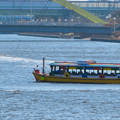 Photos: 中川運河を移動する2艘の水上バス「クルーズ名古屋」の船 - 6