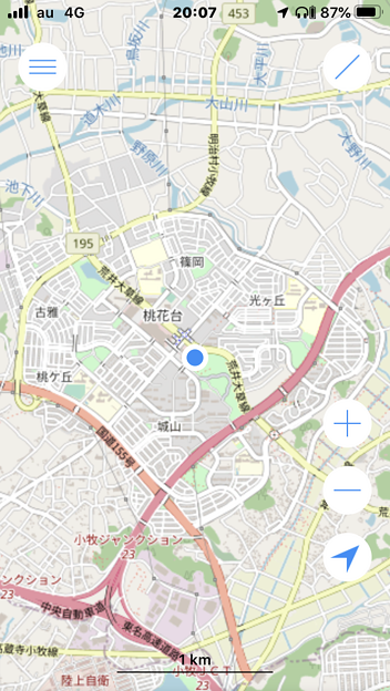 OpenStreetMapが使えるシンプルな地図アプリ「OSMaps」- 3