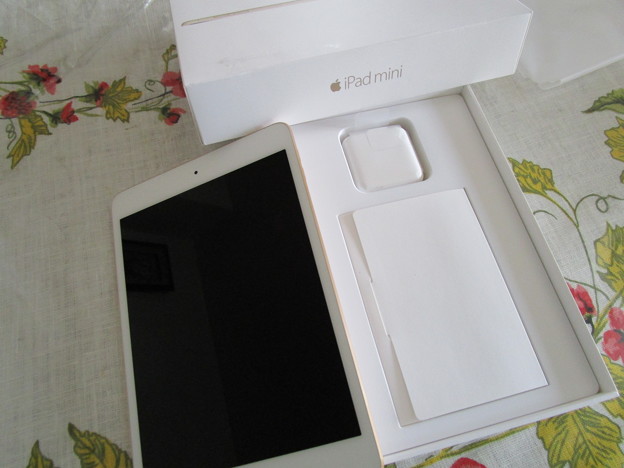 iPad mini 4 Wi-Fiモデルを買った(≧∇≦)ﾉ彡