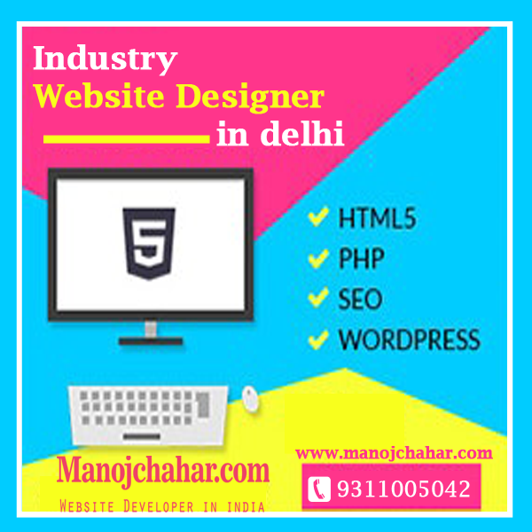 Industry Website Designer in delhi