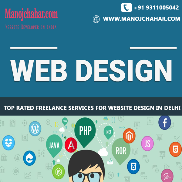 Top Rated Freelance Services for Website Design in Delhi