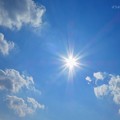 葉月ちゃんAug 1, start. Blue sky sunshine cloud all the summer beautiful sky～青空太陽雲、夏空