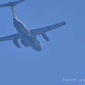 Photos: 8.19_14:44Blue summer sky Big flying “C-1”～夏空をenjoyしてる大きな動物の様で～ゆったり飛んで行った～ブーンって久しぶりに飛行機(1500mm:TZ85)