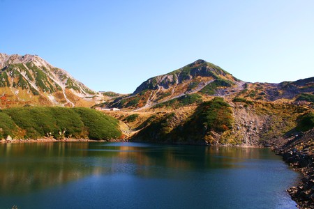 立山・ミクリガ池(2)　コバルトブルー