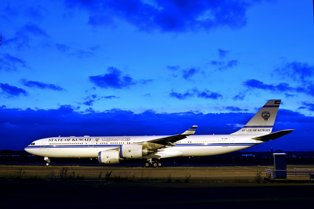 A340‐500 9K-GBB クエート政府