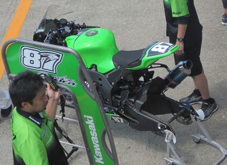 2013 ZX-10R #87 柳川明 Akira Yanagawa: Motorcycle racers