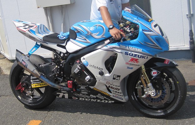 2013 GSX-R1000 #71 加賀山就臣 Yukio Kagayama: Motorcycle racers