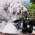 Photos: D51 498＋旧型客車 SLぐんまみなかみ号水上発車