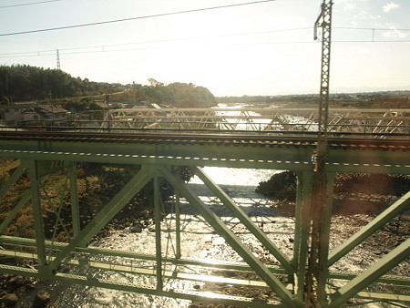 渋川駅過ぎたところの橋