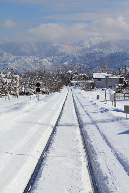 Photos: 冬のローカル線