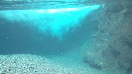 須津川上流の流れ