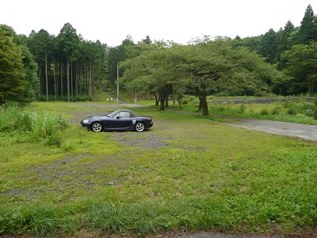 人穴浅間神社駐車場