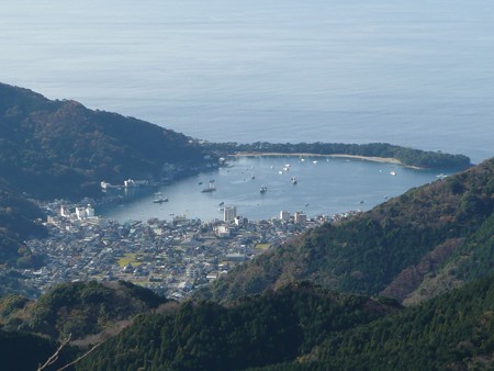 瞽女展望地から眺める戸田