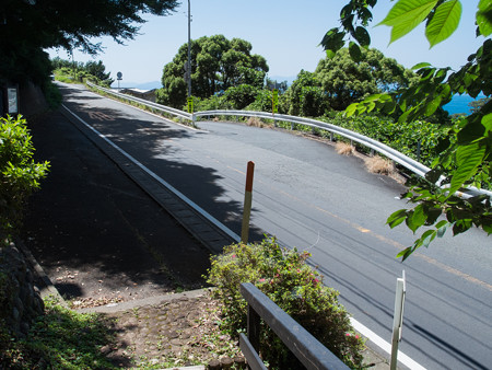 御浜岬への分岐