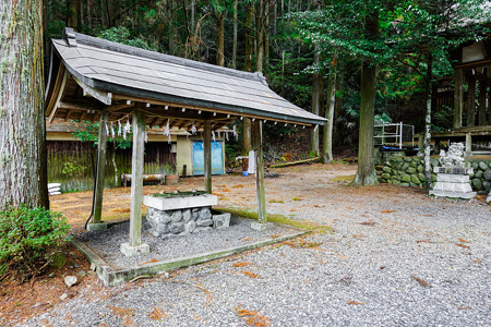 井川神社 手水舎