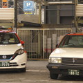 Photos: タクシー車種での「先輩と後輩」