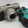 PENTAX Q10 with 01 STANDARD PRIME &quot;Silver&quot;