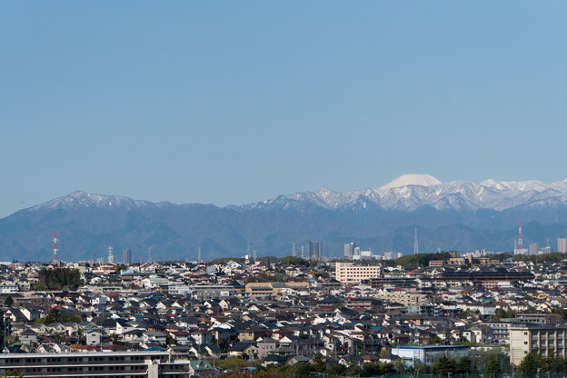 近所へ散歩【遠くに見る富士山】1
