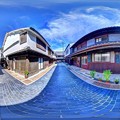 竹原 街並み 360度パノラマ写真(2)