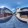 竹原 街並み 360度パノラマ写真(5)