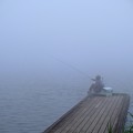 Photos: 釣り人　田貫湖畔
