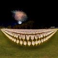 静岡市　護国神社　みたま祭 360度パノラマ写真