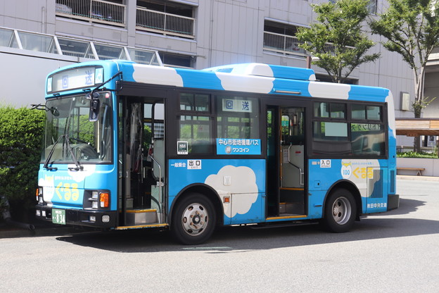 秋田中央交通　秋田200か834　中心市街地循環バス