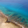 グアムの美しい海、サンゴ礁