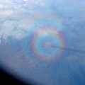 Photos: 機窓からの 丸い虹