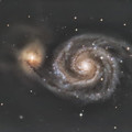 M51子持ち銀河