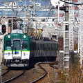 Photos: 2020_1206_133150　太閤堤に沿って走る電車