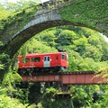 石橋と列車1