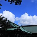 Photos: 寺の上の夏雲