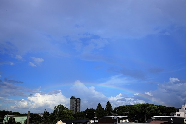 Photos: 虹がかかって