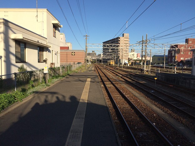 Photos: 宇部新川駅から宇部方面を望んでいると思われる写真