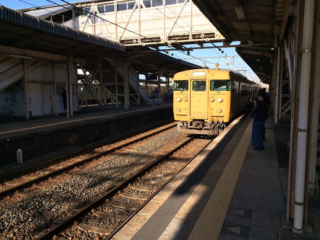 Photos: 新山口方面へ向かう電車