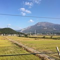 Photos: 新幹線から見える伊吹山１