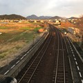 Photos: 造田駅跨線橋から徳島方面を望む